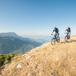 VTT en liberté dans les Alpes du Sud