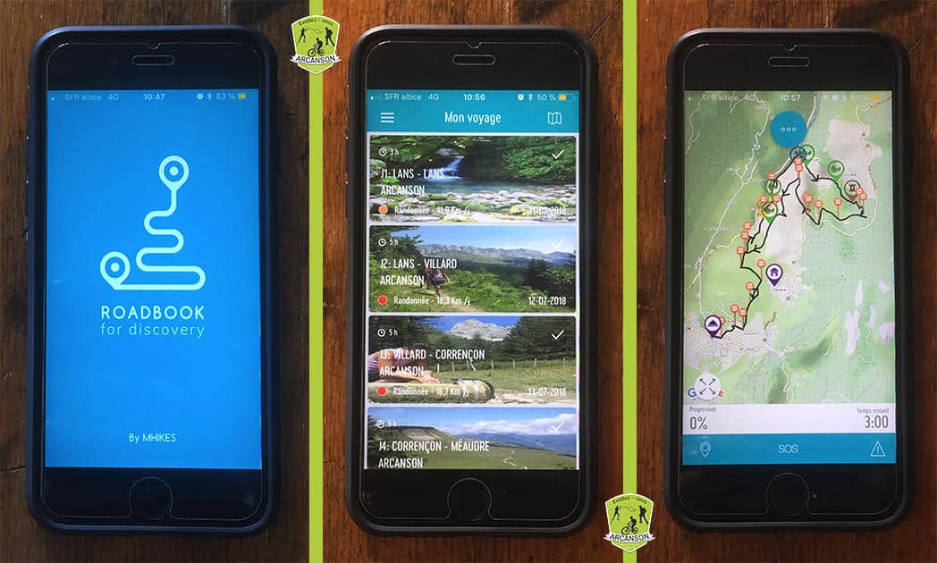 Roadbook l'application roadbook