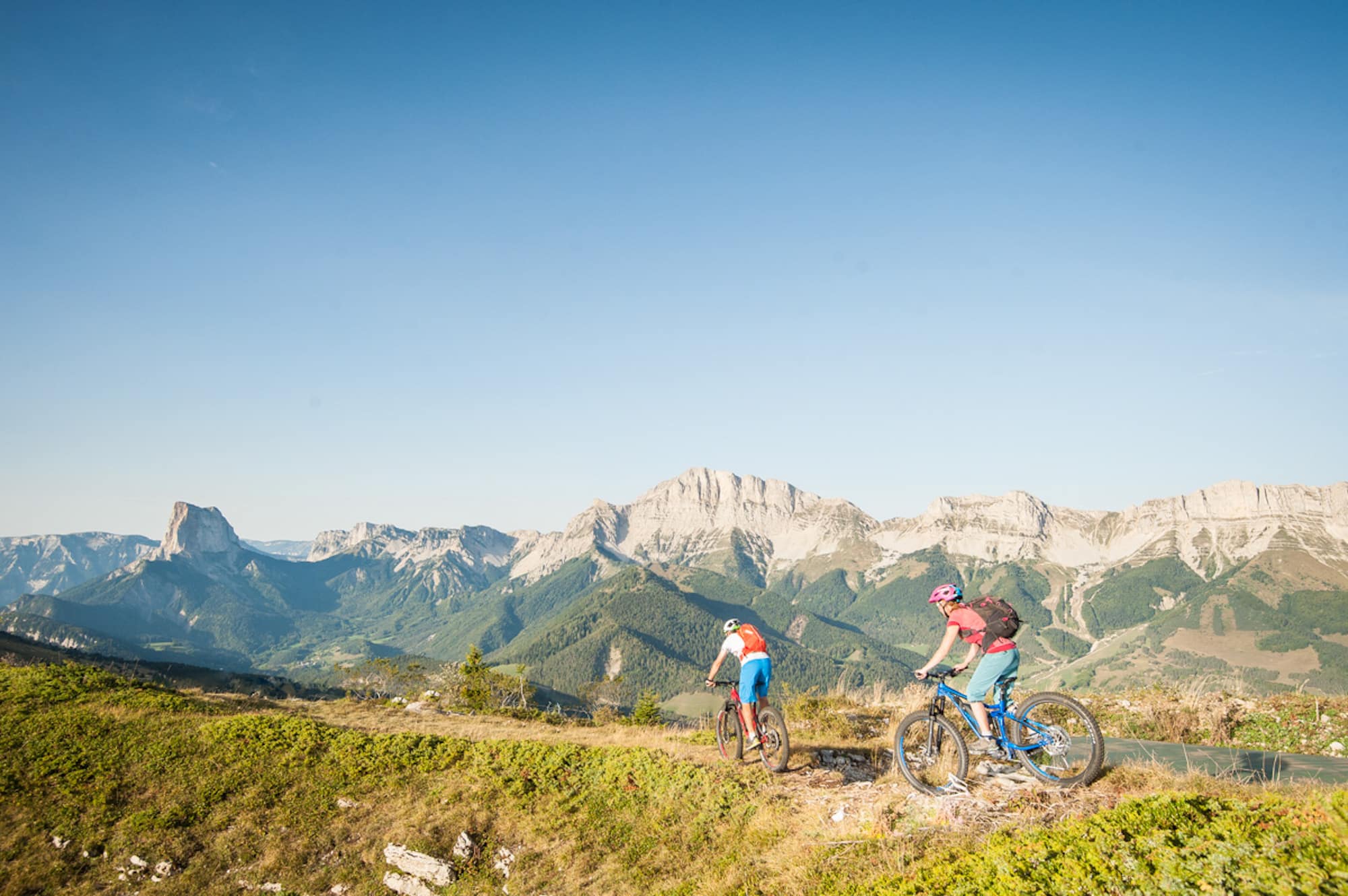 VTT dans le Vercors